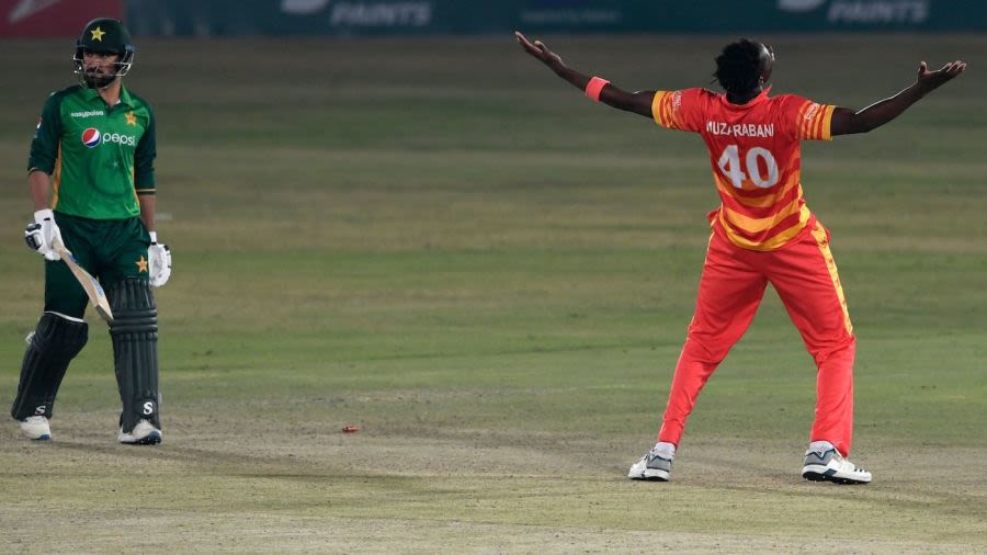 Blessing Muzarabani cricket pakistan zimbabwe