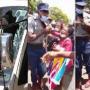 POLICE OFFICER SMASHED KOMBI