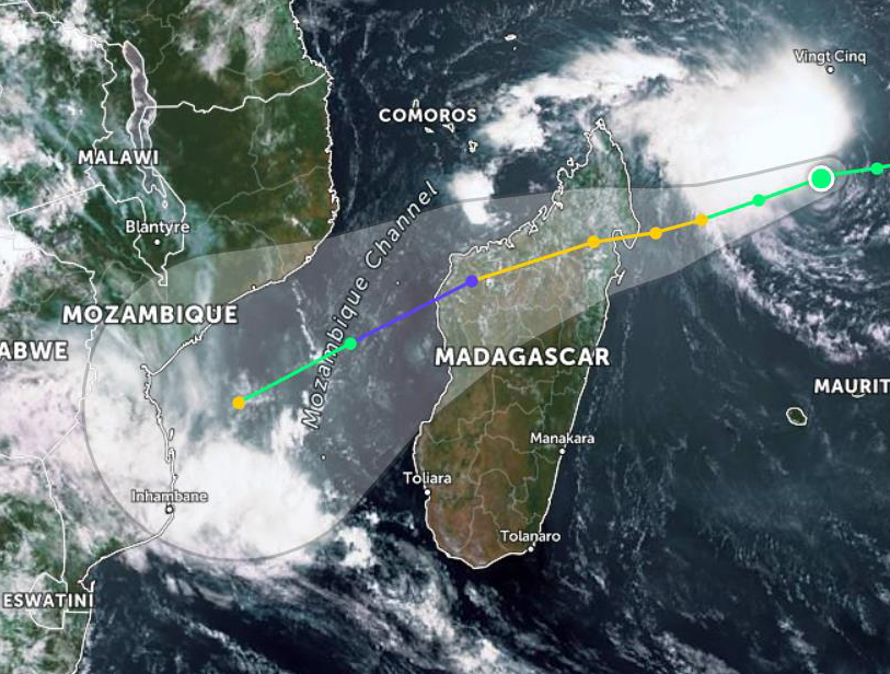 Tropical Storm Eloise Approaching Mozambique, Expected To Intensify As ...