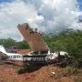 plane crash-lands