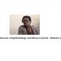 Dr Portia Mananganzira director of Epidemiology and Disease Control in the Ministry of Health and Child Care