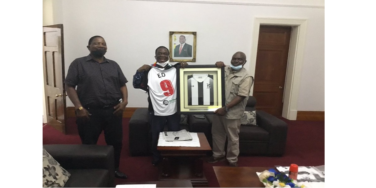 Emmerson Mnangagwa Highlanders Bosso Jersey