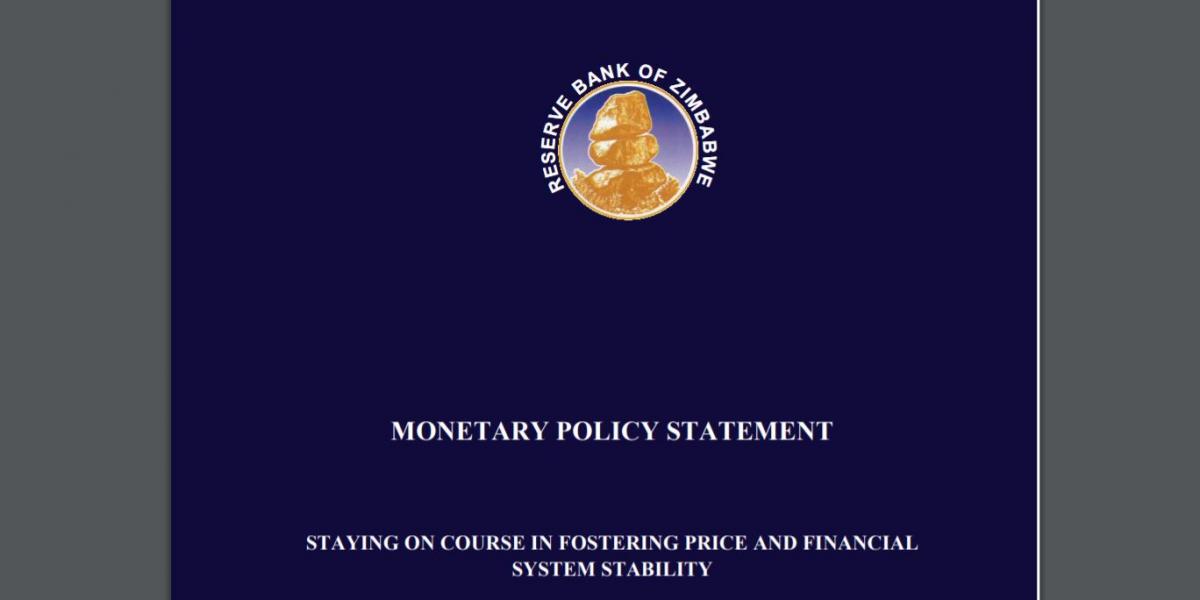 RBZ MONETARY POLICY STATEMENT