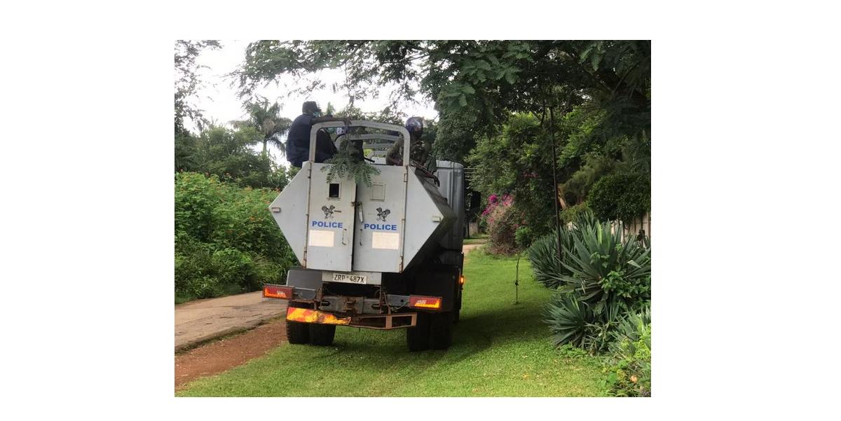 RIOT POLICE STORM TEMBA MLISWA BORROWDALE HOME