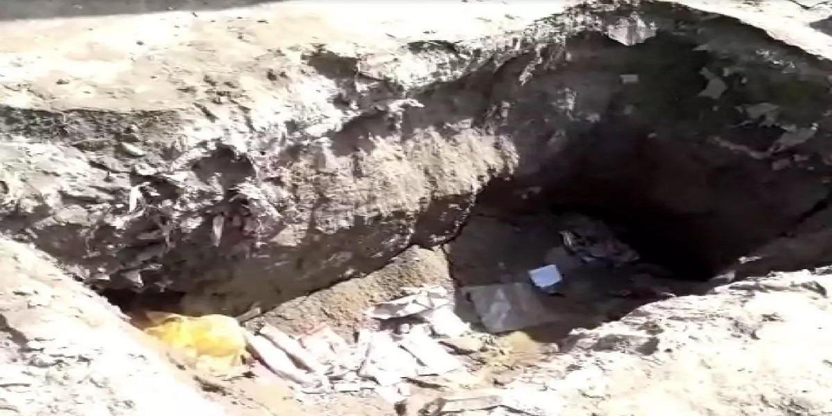 UNCOVERED PIT