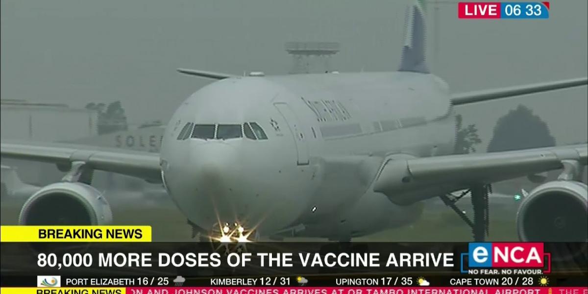 South Africa receives Johnson and Johnson COVID-19 Vaccines