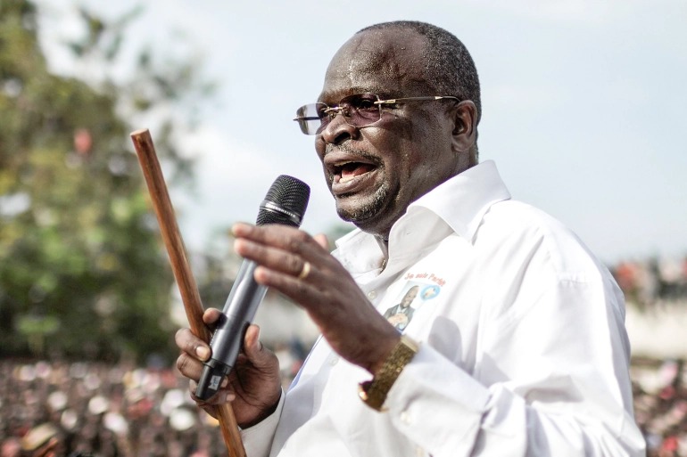 Congo opposition candidate