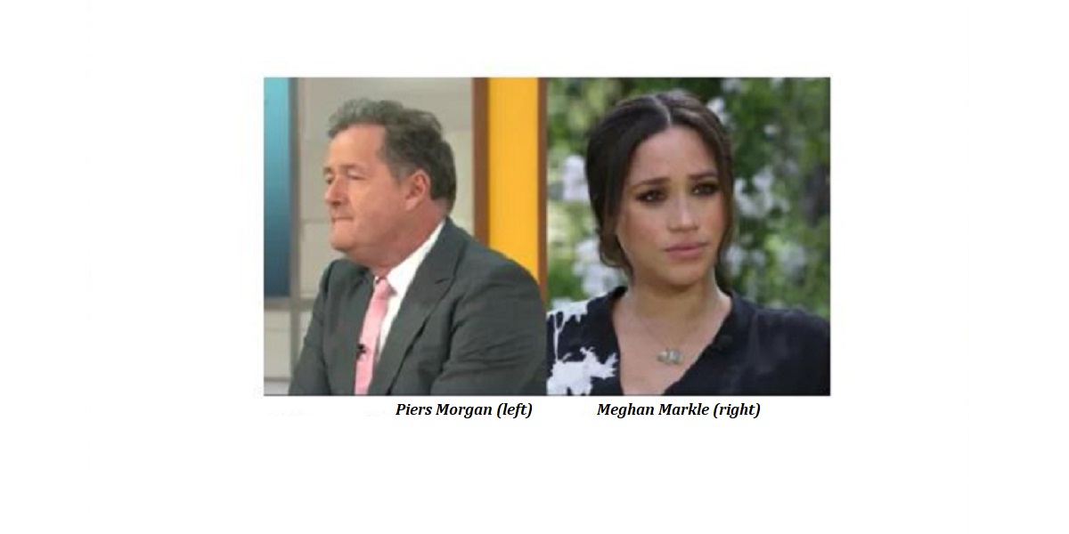 PIERS MORGAN AND MEGHAN MARKLE