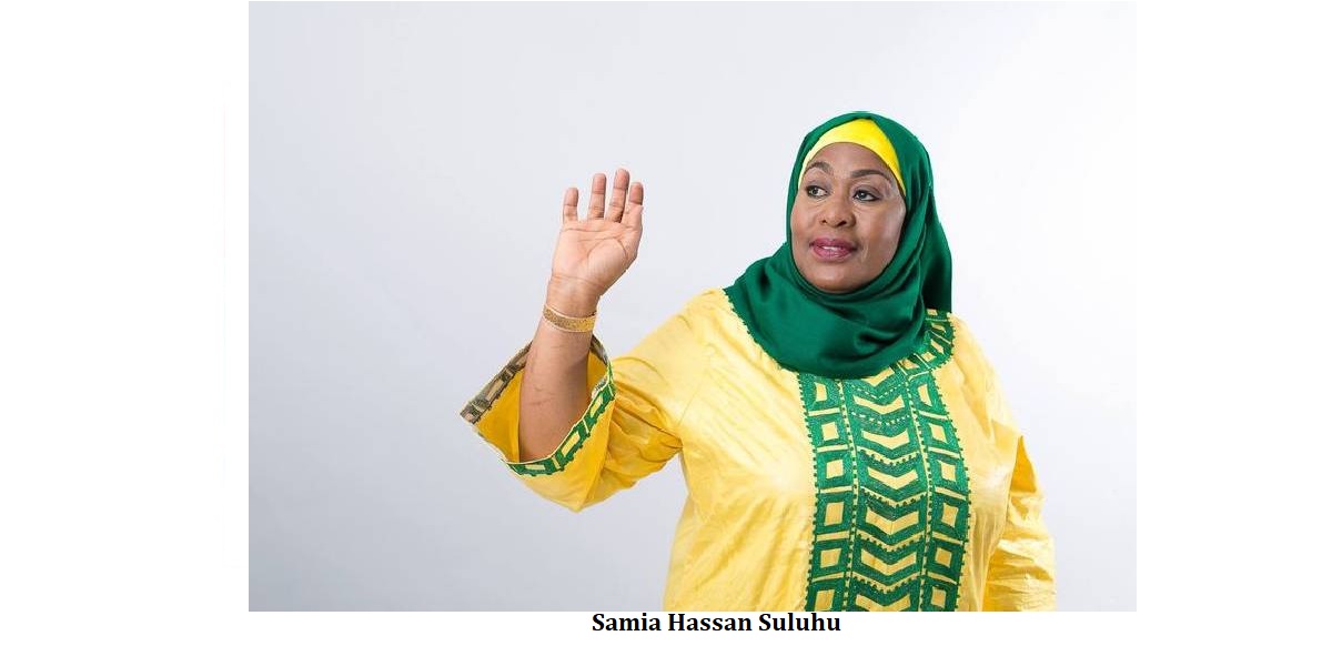 Samia Hassan Suluhu 1st Female Vice and President Tanzania