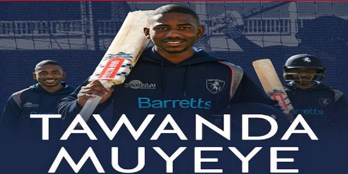 Kent Cricket Sign Zimbabwean-born Batsmen Tawanda Muyeye – Pindula News