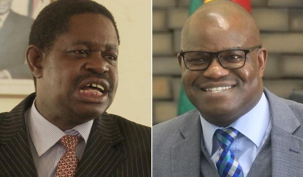 The Mangwana brothers, Paul (left) and Nick Ndavaningi (right)
