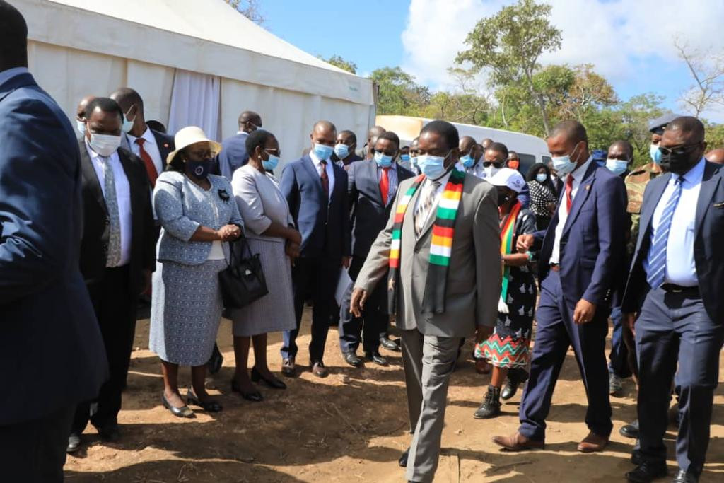 PICTURES: ED Officially Opens Small Karanda Bridge. Draws Zim Twitter ...