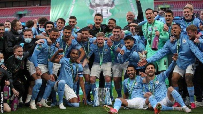 MANCHESTER CITY WIN CARABAO CUP
