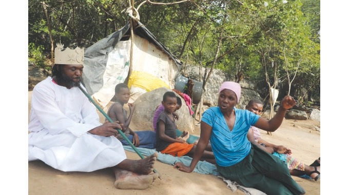 Odzi family moves into mountain