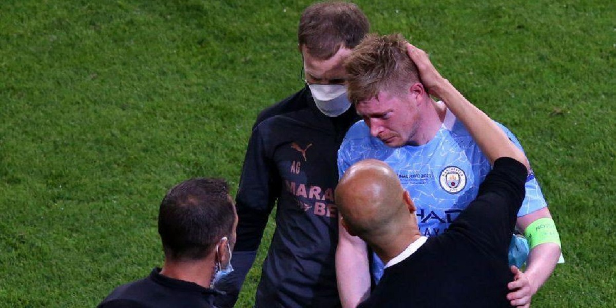 UCL Final: De Bruyne Sustains Acute Nose Fracture ...