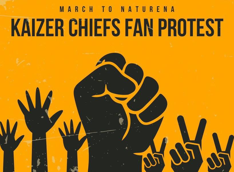 Kaizer Cheifs Fan Protest