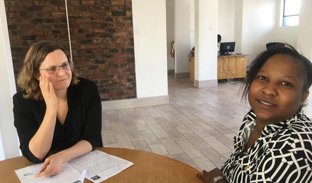 Fiona Iliff and Loveness Chiriseri