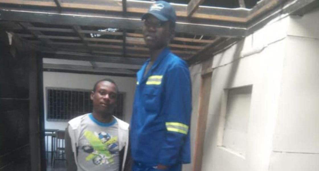 Mutare’s tallest person, Joseph Midzi