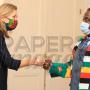 Barbara Van Hellemond Dutch Netherlands Ambassador Zimbabwe President Emmerson Mnangagwa bids farewell