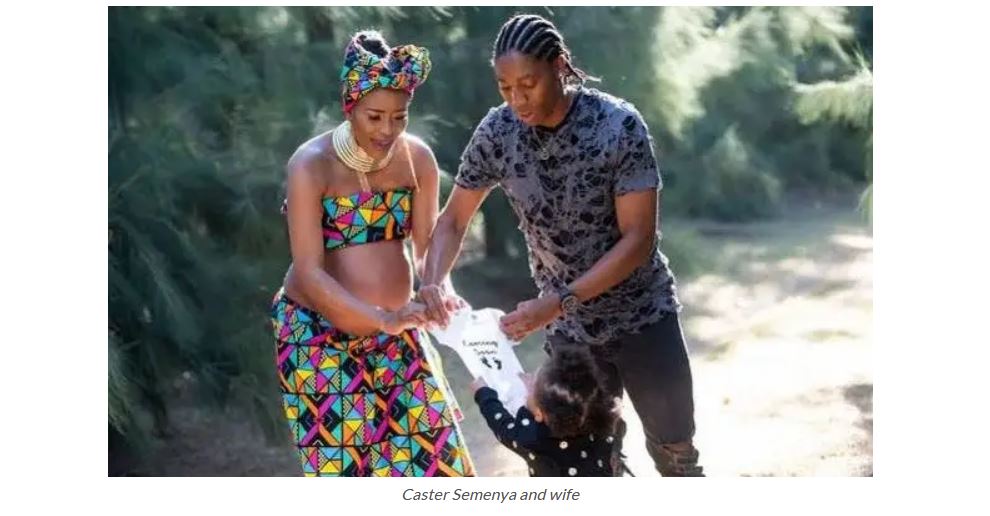 CASTER SEMENYA AND WIFE expect second child