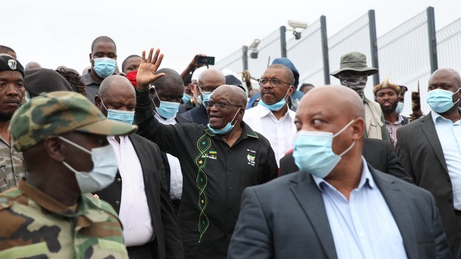 South Africa: Zuma Back At His Nkandla Home