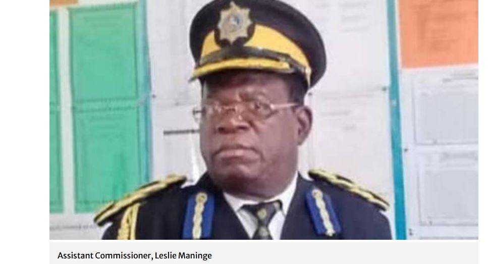 former senior police pfficer Leslie Maninge Assistant Commissioner died