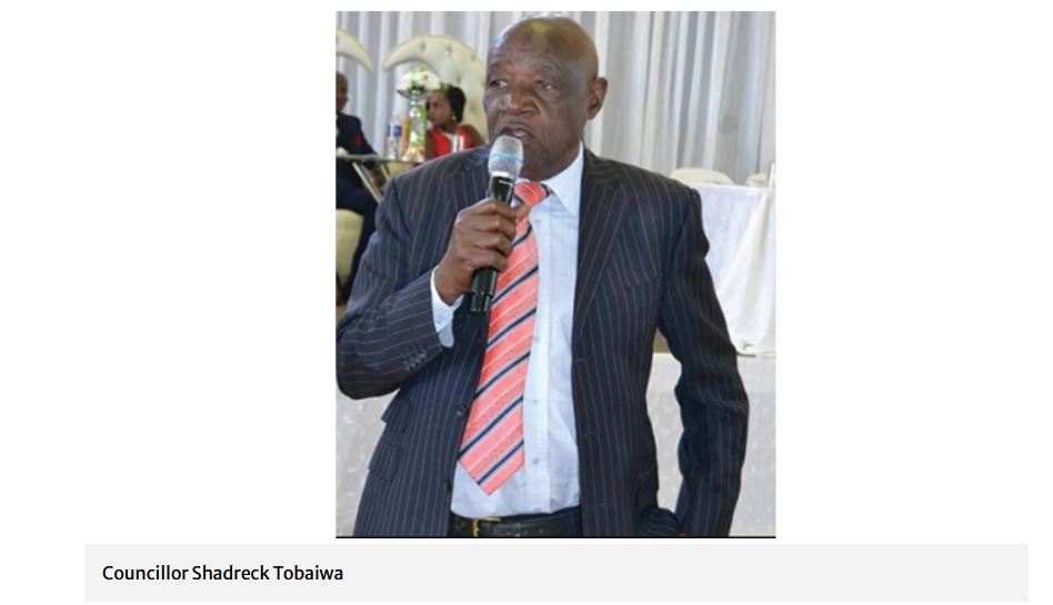 SHADRECK TOBAIWA deputy mayor kwekwe