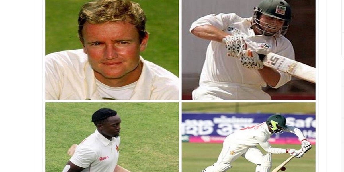 Takudzwa Grant Flower, Kevin Kasuza and Terrance DuffinZimbabwean cricket legends joins duffin cricket big boys
