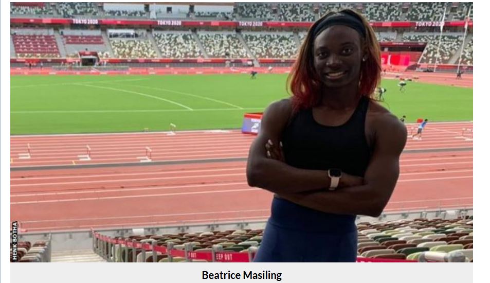 BEATRICE MASILINGI WOMAN ATHLETE NAMIBIA