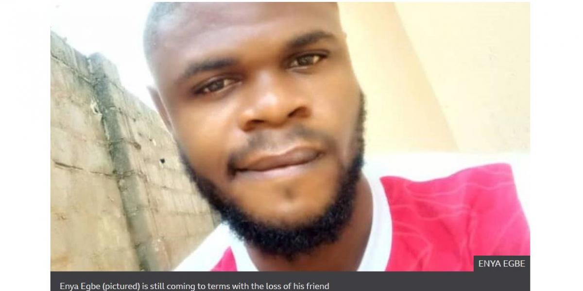 Enya Egbe doctor Nigerian Medical Student Storms Out Of Lab After Seeing Friend's Corpse