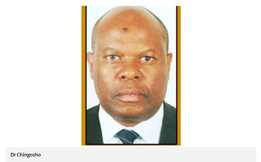Eng Elijah Chingosho CAAZ appointed Director-General