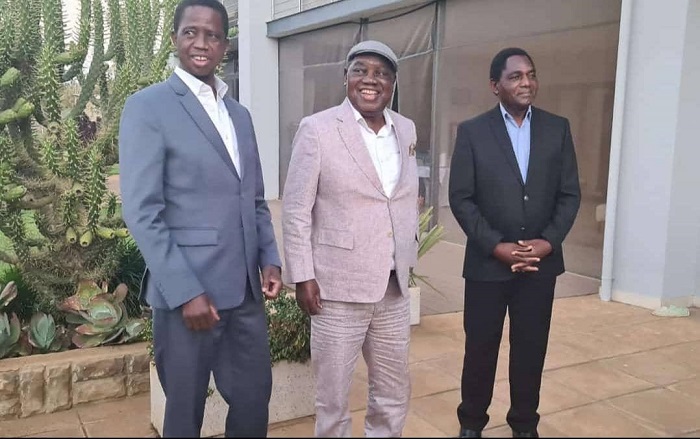 Lungu, Banda and Hichilema