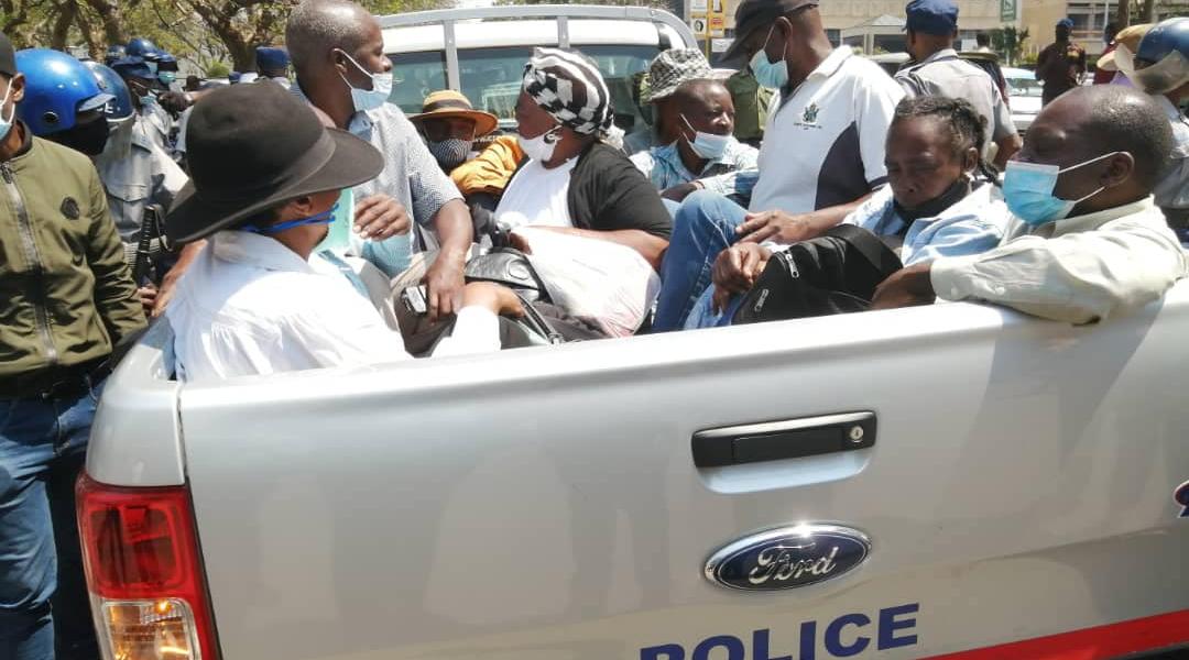 WATCH: War Veterans Taken To Court