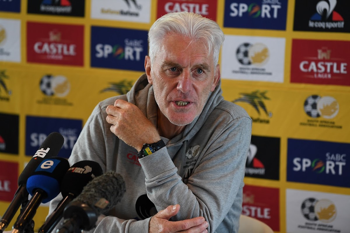 Broos Confident Bafana Bafana Will Beat Zimbabwe At AFCON