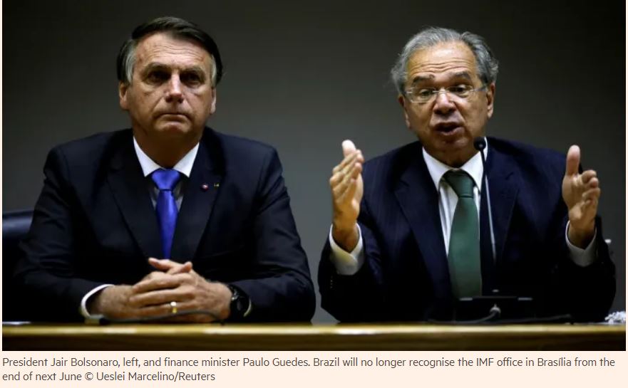 'Forecast Elsewhere' - Brazil Expels IMF Over Unfavorable Growth Forecast