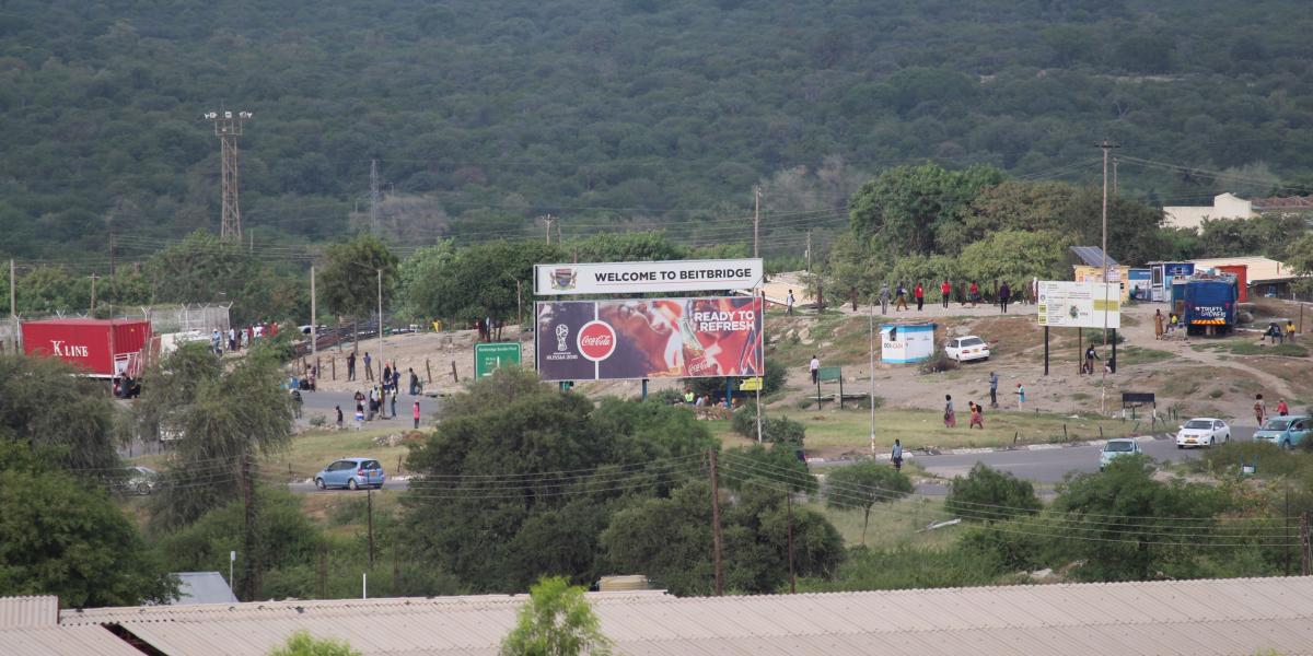 Zim-SA border