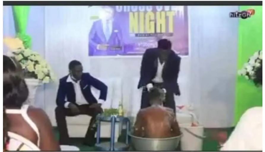 Actor Pastor Blinks Speaks On Video In Which He Bathes Female "Congregants"