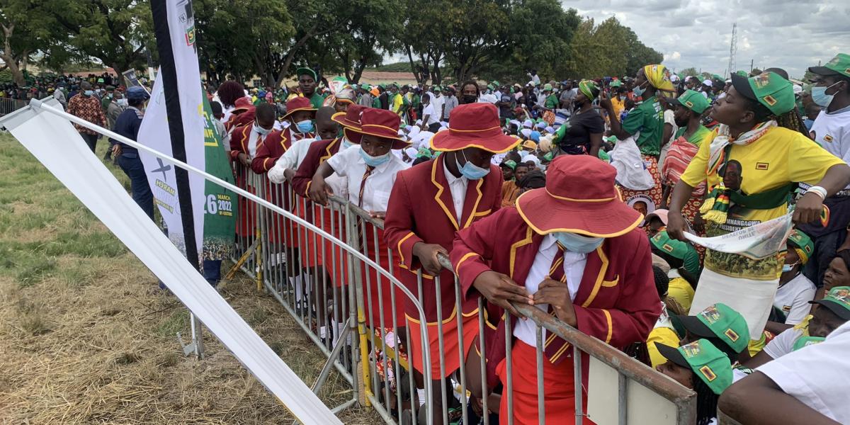 ZANU PF Accused Of Using Schools For Rallies, Parading Learners At Rallies