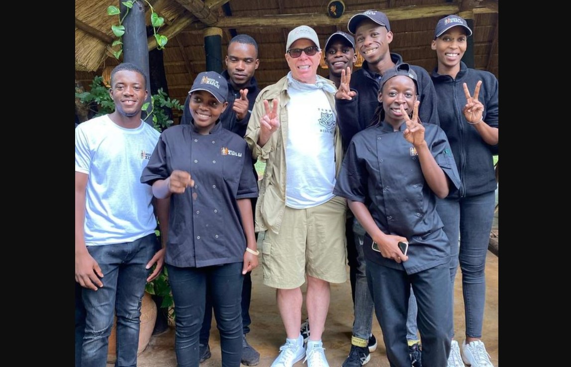 PICTURES: Tommy Hilfiger Spotted In Victoria Falls Zimbabwe