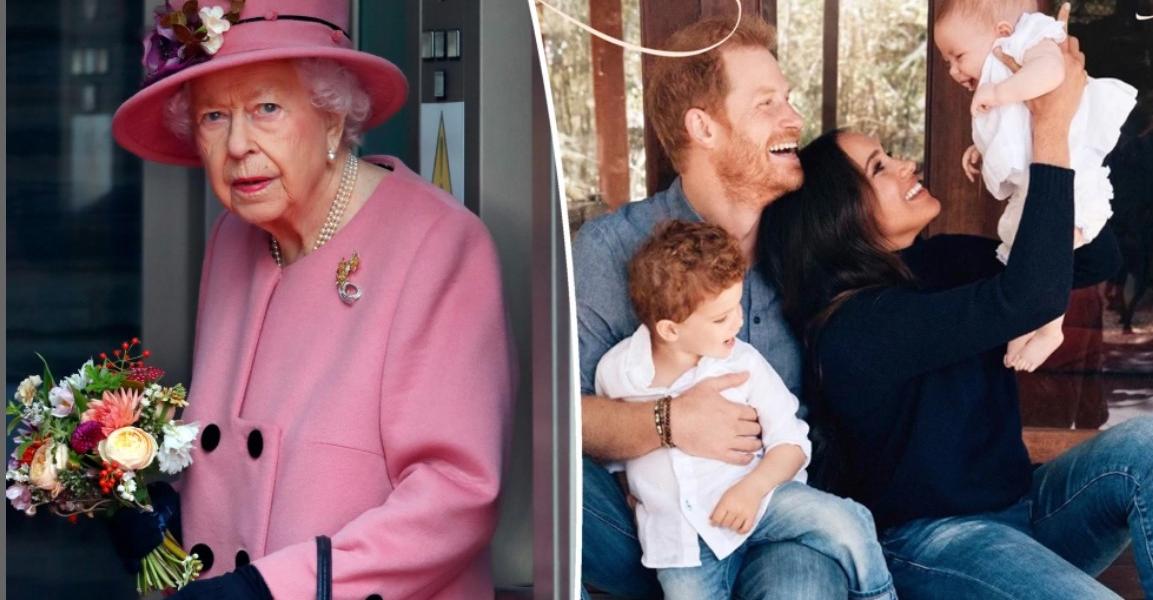 Harry And Meghan Banned From Taking Pictures Of Lilibet 1st Meeting With Queen Elizabeth