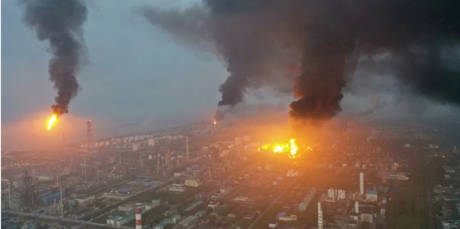 China: At Least One Dead After Chemical Plant Explosion In Shanghai