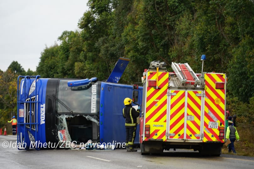 1 Killed, 8 Critically Injured In Tenda Bus Accident – Pindula News