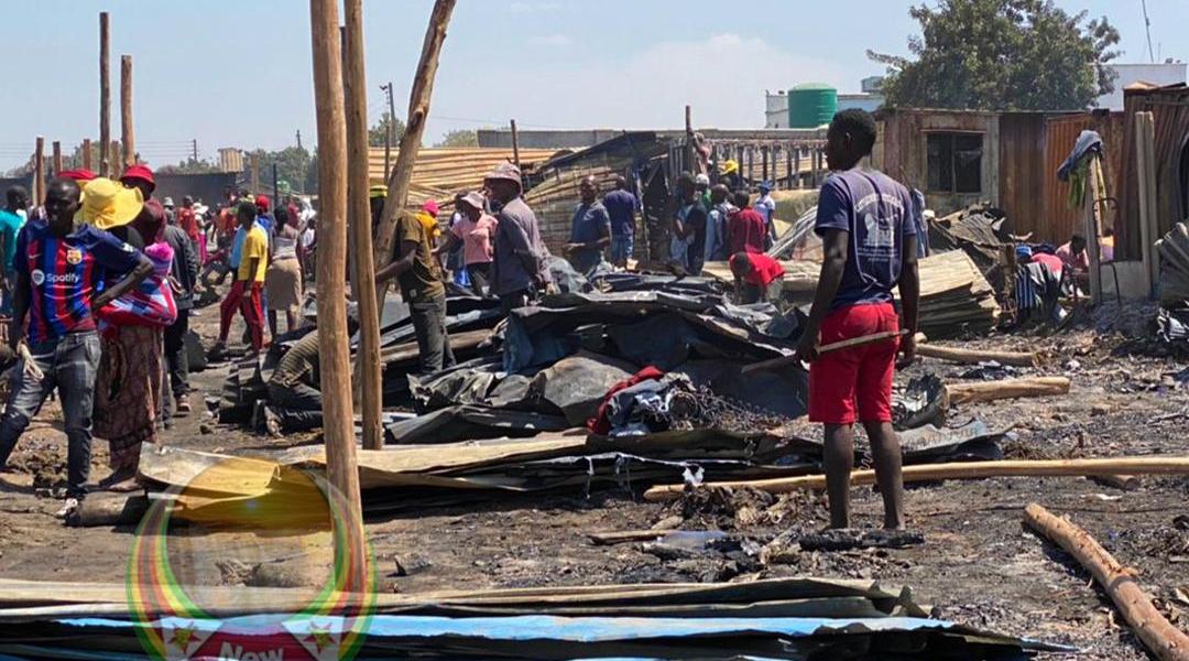 Furniture Destroyed by fire