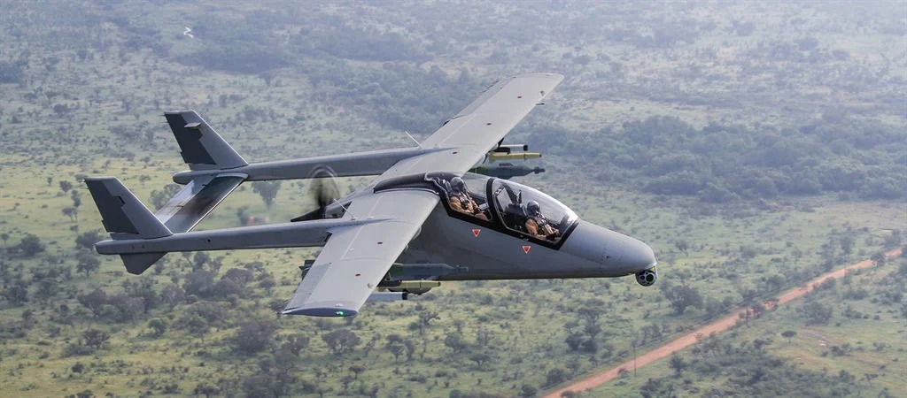 South African made military plane