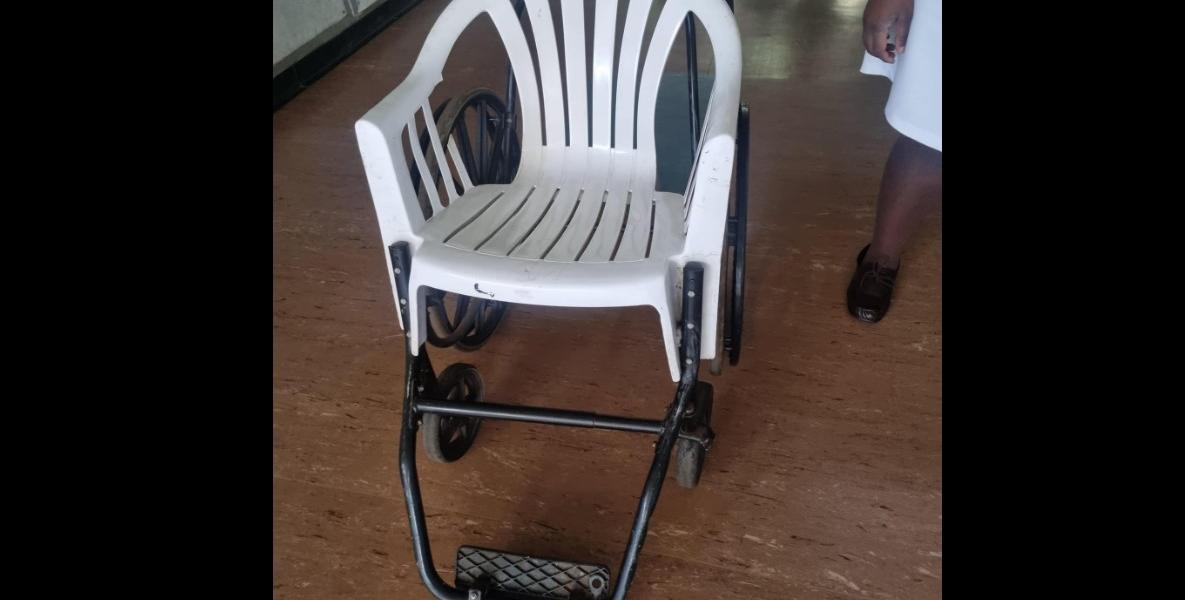 PICTURES: Makeshift Wheelchair At Parirenyatwa Cause Commotion On Social Media