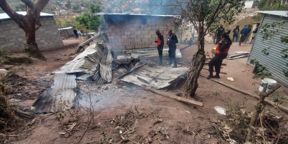 Suicide in shack