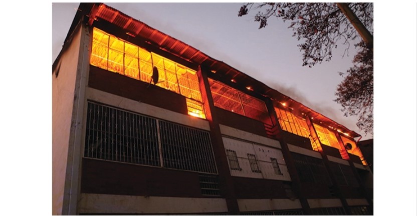 Another Building Catches Fire In Bulawayo