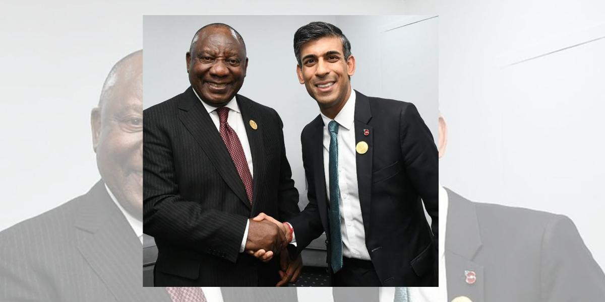 SA President Ramaphosa, UK Premier Sunak, Discuss Sanctions On Zimbabwe