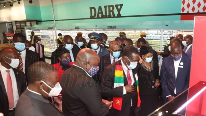 President Mnangagwa Commissions Madokero Mall