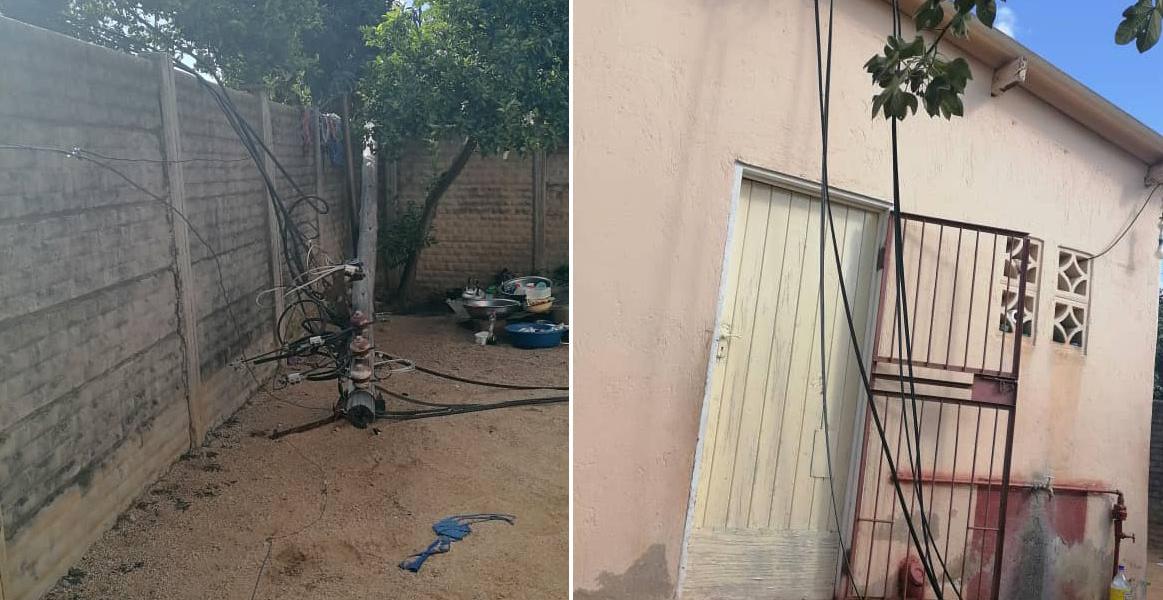 ZESA Employee Suffers Bone Fractures As A Powerline Pole Collapses